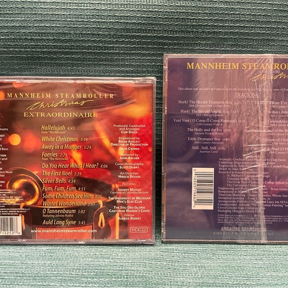 Mannheim Steamroller Sealed CD Christmas Lot -2 - Picture 3 of 3